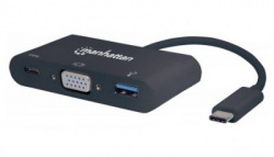 Convertidor USB C a VGA MANHATTAN 152044